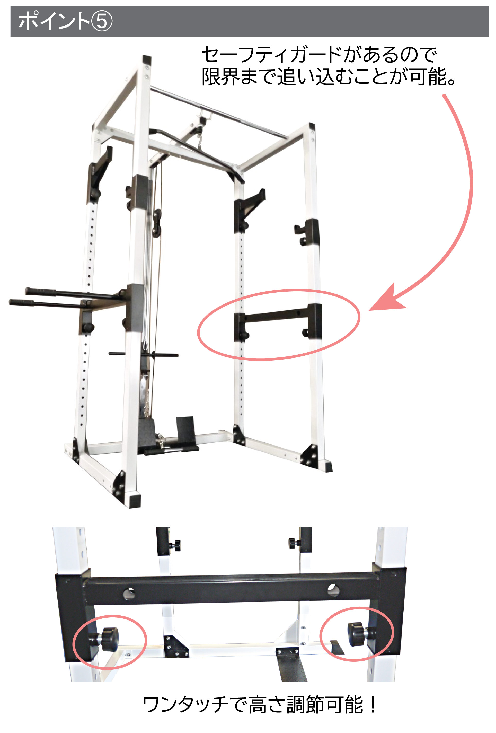 楽天市場】WILD FIT (ワイルドフィット) パワーラックジムセット