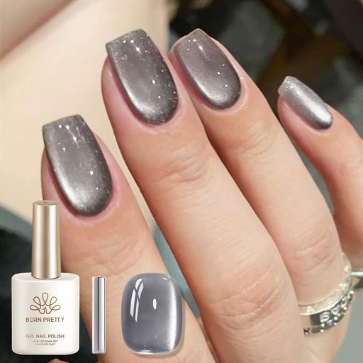 楽天市場】BORNPRETTYマグネットネイル15ml磁気ジェルネイルガラス玉猫