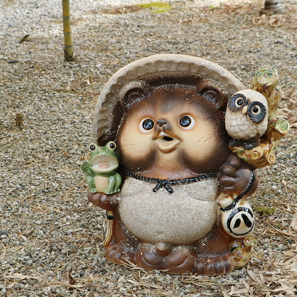 楽天市場】【38時間限定20%OFFクーポン配布中】たぬき 大きい狸 【送料