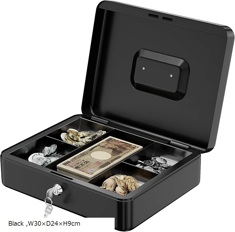 楽天市場】手提げ金庫 ダイヤル付 家庭用 小型 キャッシュボックス