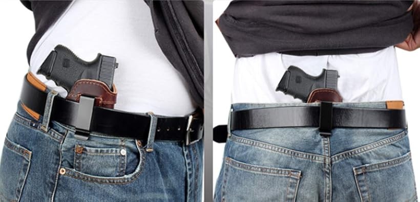 楽天市場】ホルスター ハンドガン 本革 ガンホルダー ハンドメイド