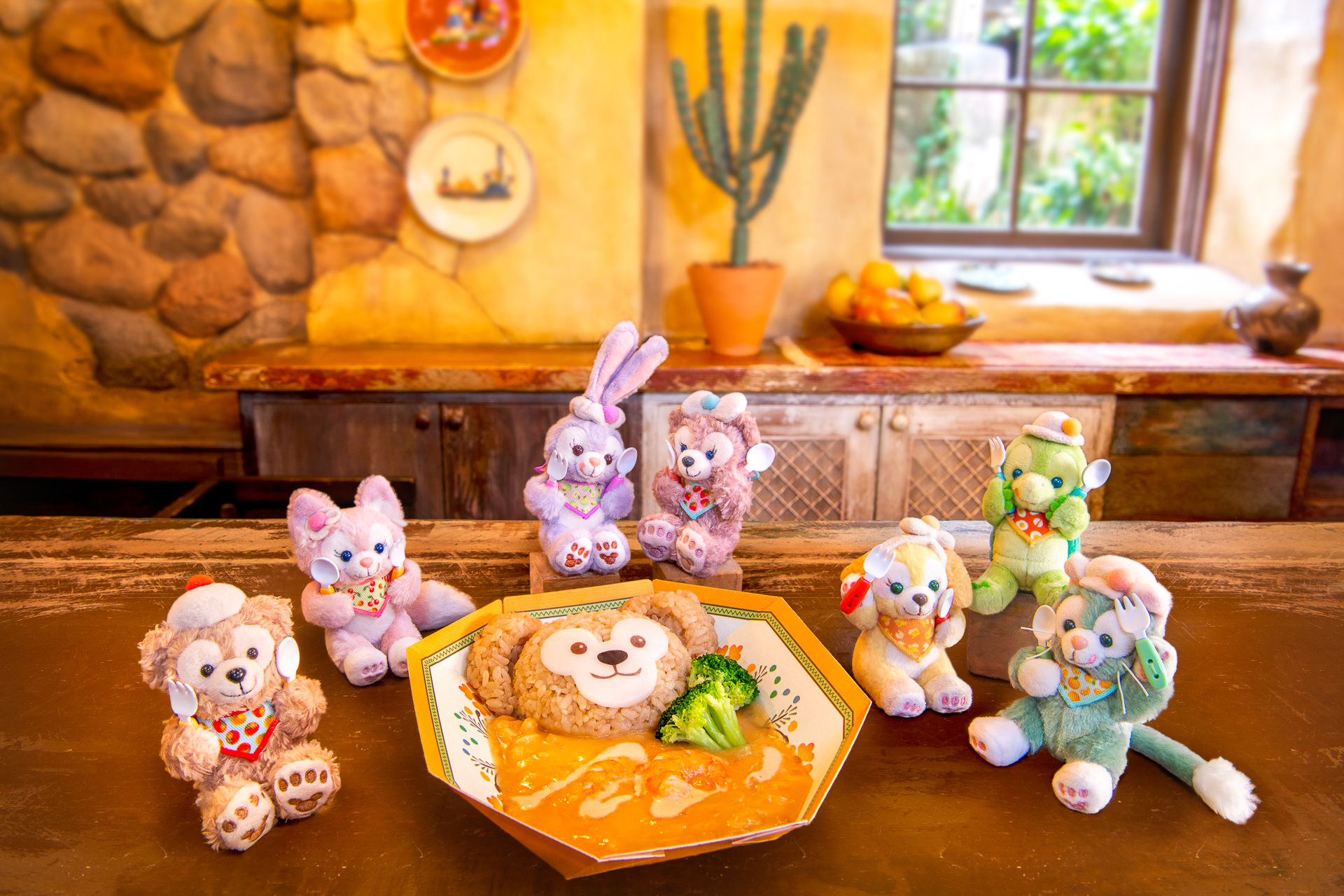 ダッフィー＆フレンズ・ワンダフルキッチン」のぬいぐるみチャーム発売