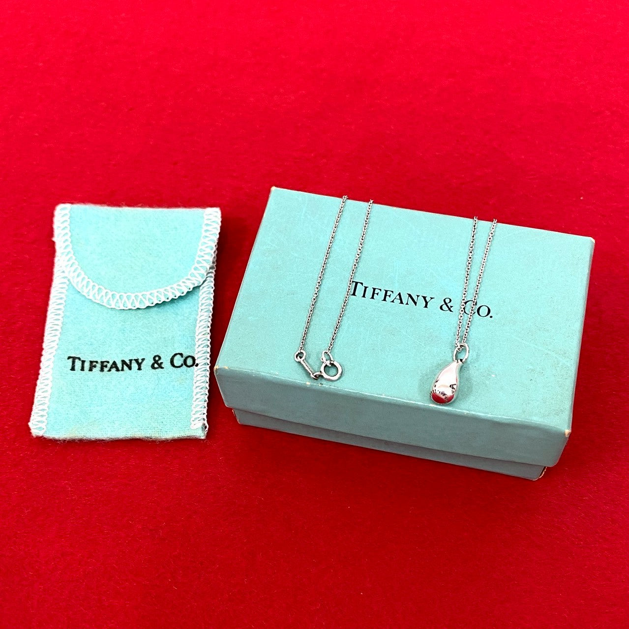 TIFFANY&Co. ティファニー ティアドロップ ネックレス – Trip