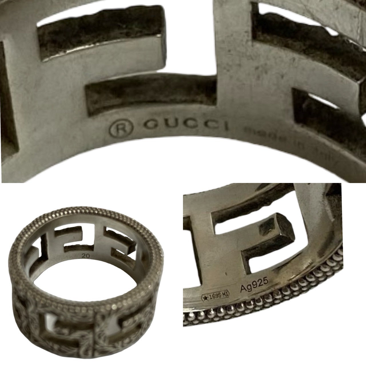 GUCCI スクエア G アラベスク – Trip