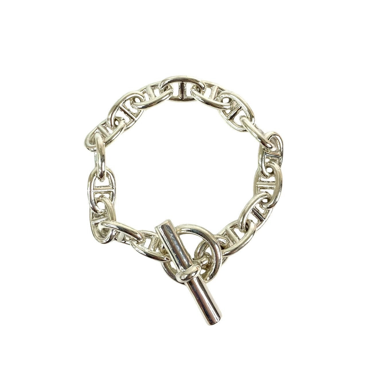 HERMES エルメス シェーヌダンクル MM 16コマ ブレスレット – Trip