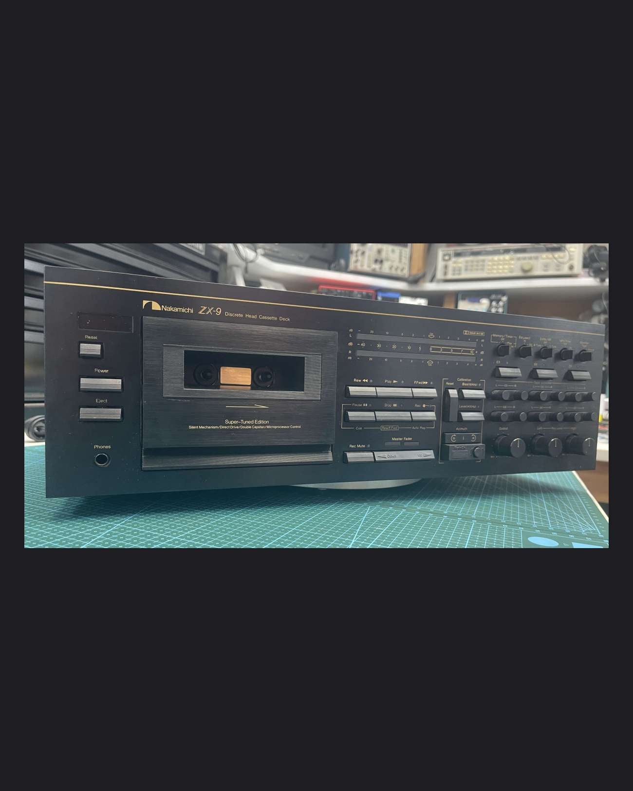 Nakamichi ZX-9 S/N 1393 Restored to perfection by Willy Hermann