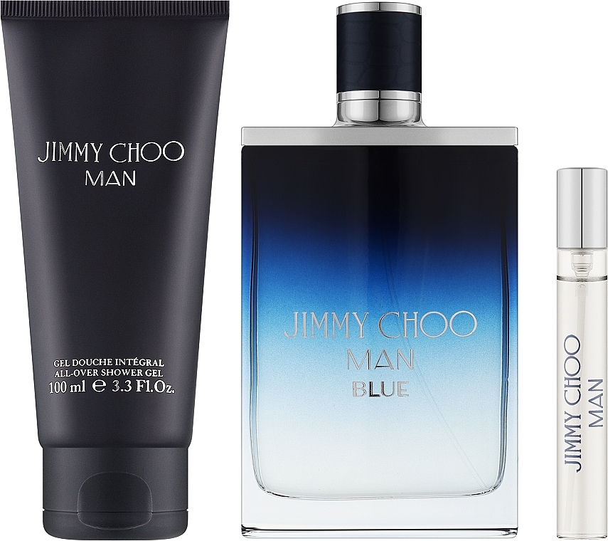 Jimmy Choo Man Blue - Set (edt/100ml + sh/gel/100ml + edt/7.5ml