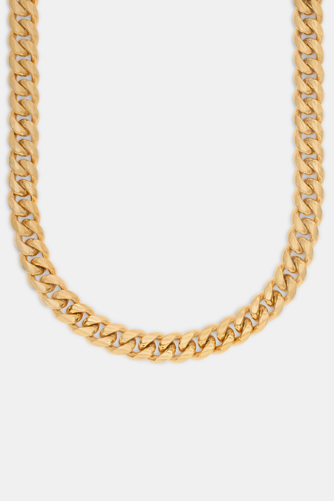 12mm Miami Cuban Link Chain - Gold – Cernucci US