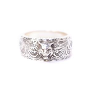 キャットヘッド リング 指輪 トラ タイガー 21号 シルバー925（2023/01