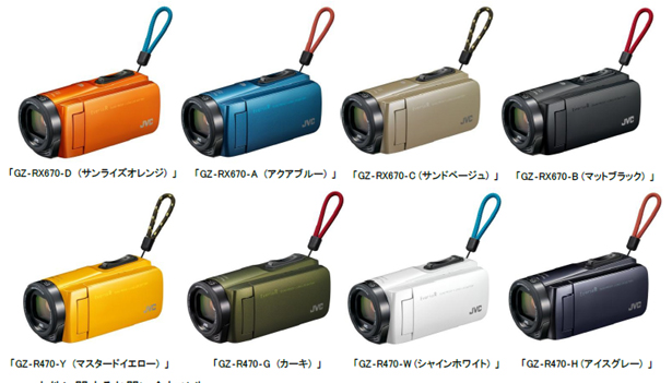 JVCから、防水、防塵、耐衝撃、耐低温に対応したY字グリップベルト採用