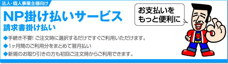NP掛け払いサービスのご説明をしています｜ウェブプレス