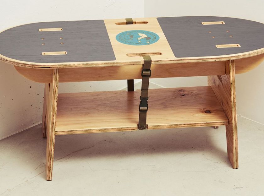 あの大人気スケートテーブルが、100脚限定のビーバー別注モデルで帰っ