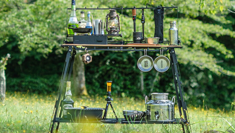 ネイチャートーンズのキッチンテーブルは、考え抜かれたギミックと