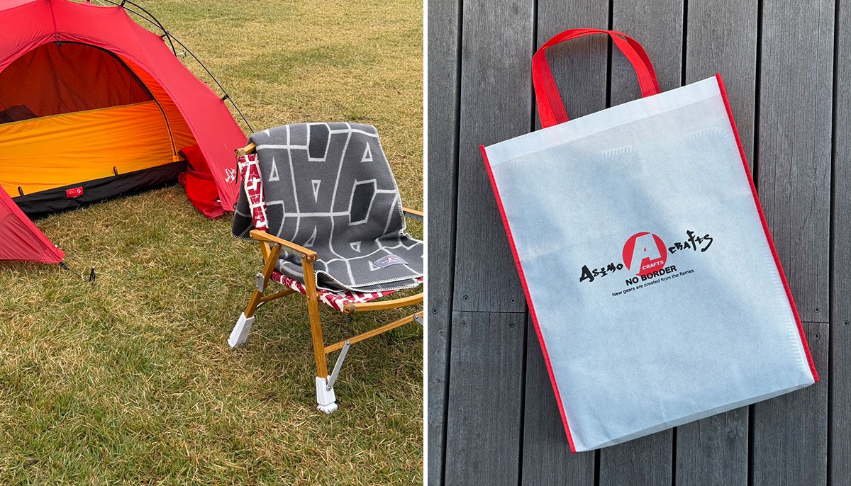 眺めてるだけで気分がアガル。アシモクラフツのこだわりギアで焚き火を