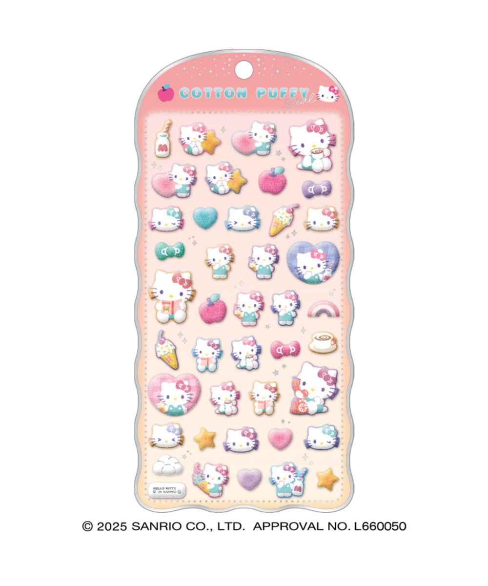 サンリオキャラクターズ コットンパフィーシール｜WEGO（ウィゴー