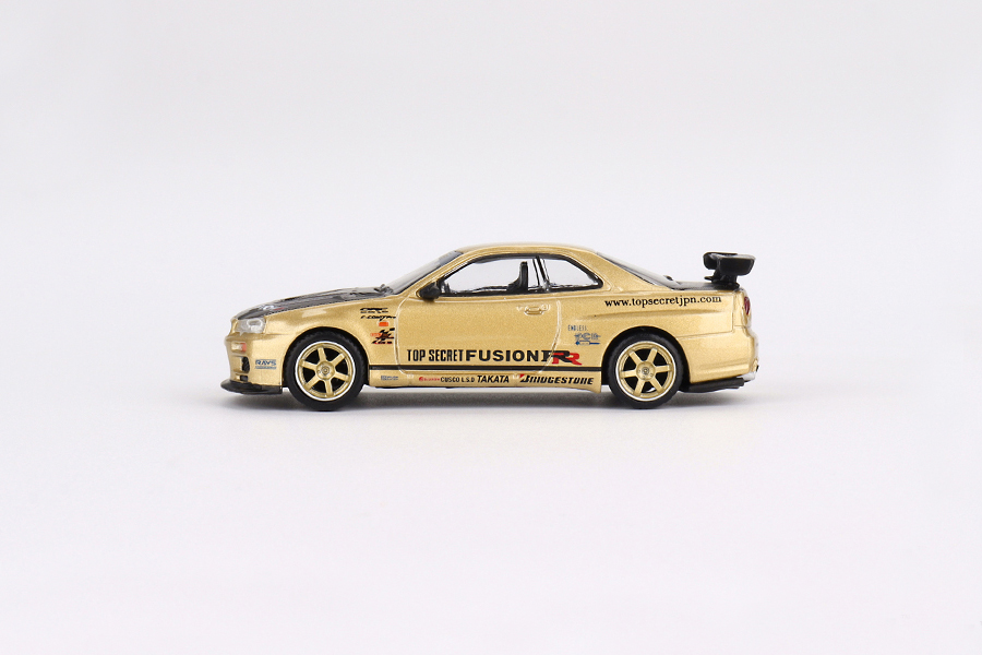 Nissan Skyline GT-R (R34) Top Secret (Top Secret Gold, RHD, Japan