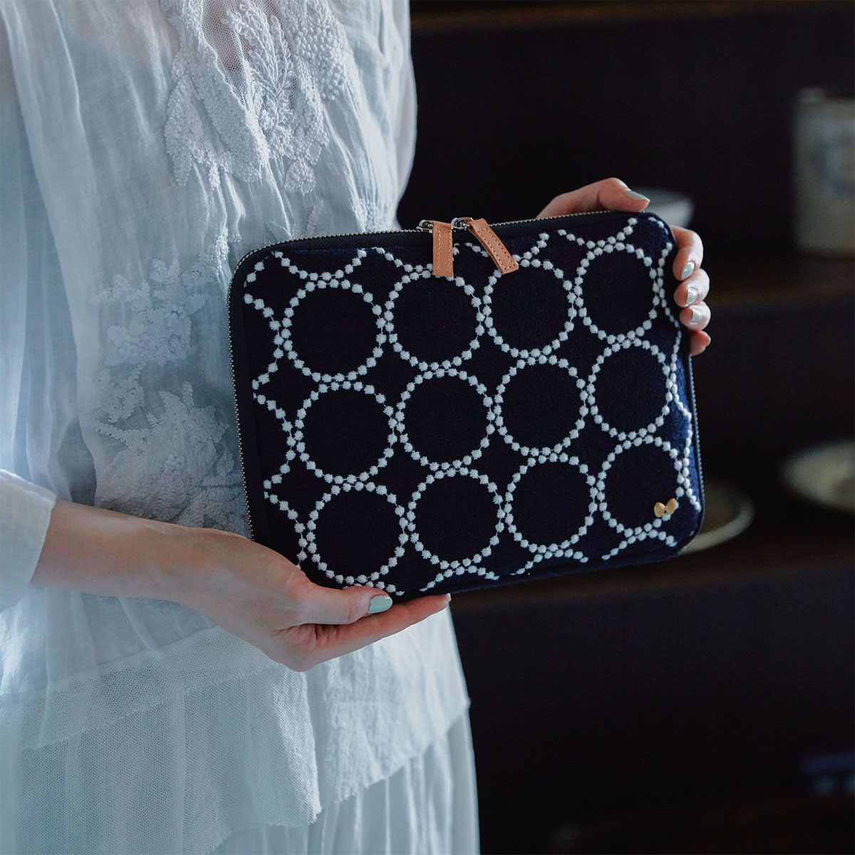 ほぼ日手帳ミナペルホネンタンバリンポーチひきだしポーチちいさい姉