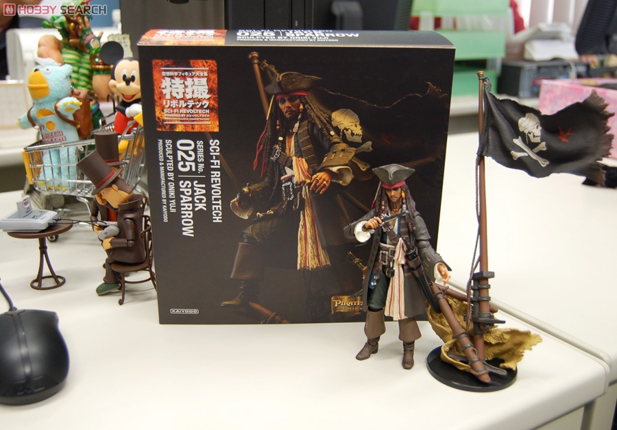 ホビーサーチブログ - 特撮リボルテック ジャック・スパロウのサンプル
