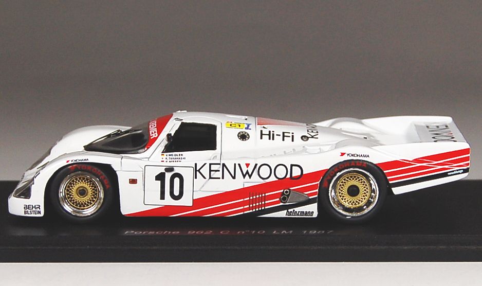 ポルシェ 962C 1987年 ル・マン (#10) 「KENWOOD」 (ミニカー