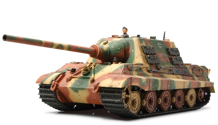 ドイツ重駆逐戦車 ヤークトタイガー 初期生産型 (プラモデル) - ホビー