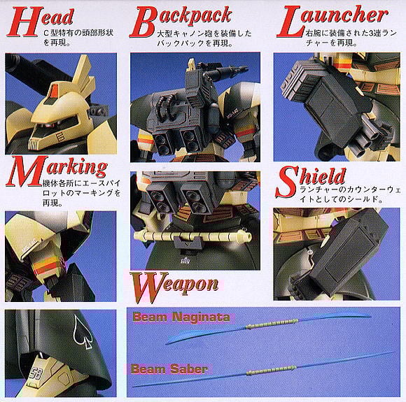 抽選販売】 MS-14B/C ゲルググキャノン (ジョニー・ライデン少佐機