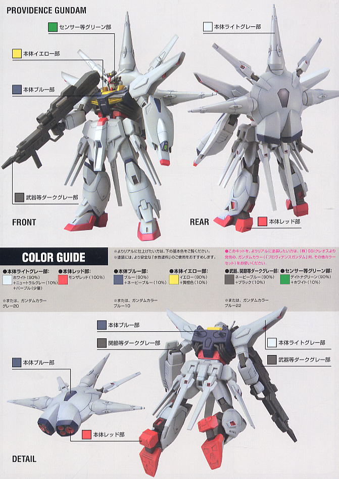 プロヴィデンスガンダム (HG) (ガンプラ) - ホビーサーチ ガンプラ他
