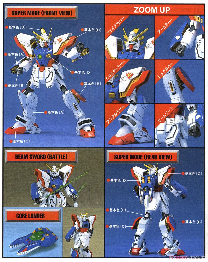 シャイニングガンダム (HG) (1/100) (ガンプラ) - ホビーサーチ ガンプラ他