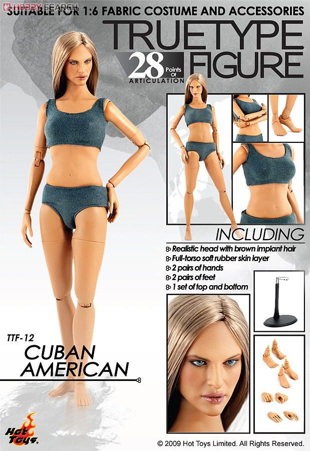 Hot Toys True Type] 1/6 Scale Action Figure Body:New Generation
