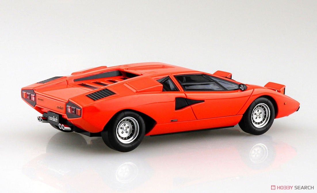 ランボルギーニ カウンタック LP400(オレンジ) (プラモデル) - ホビー
