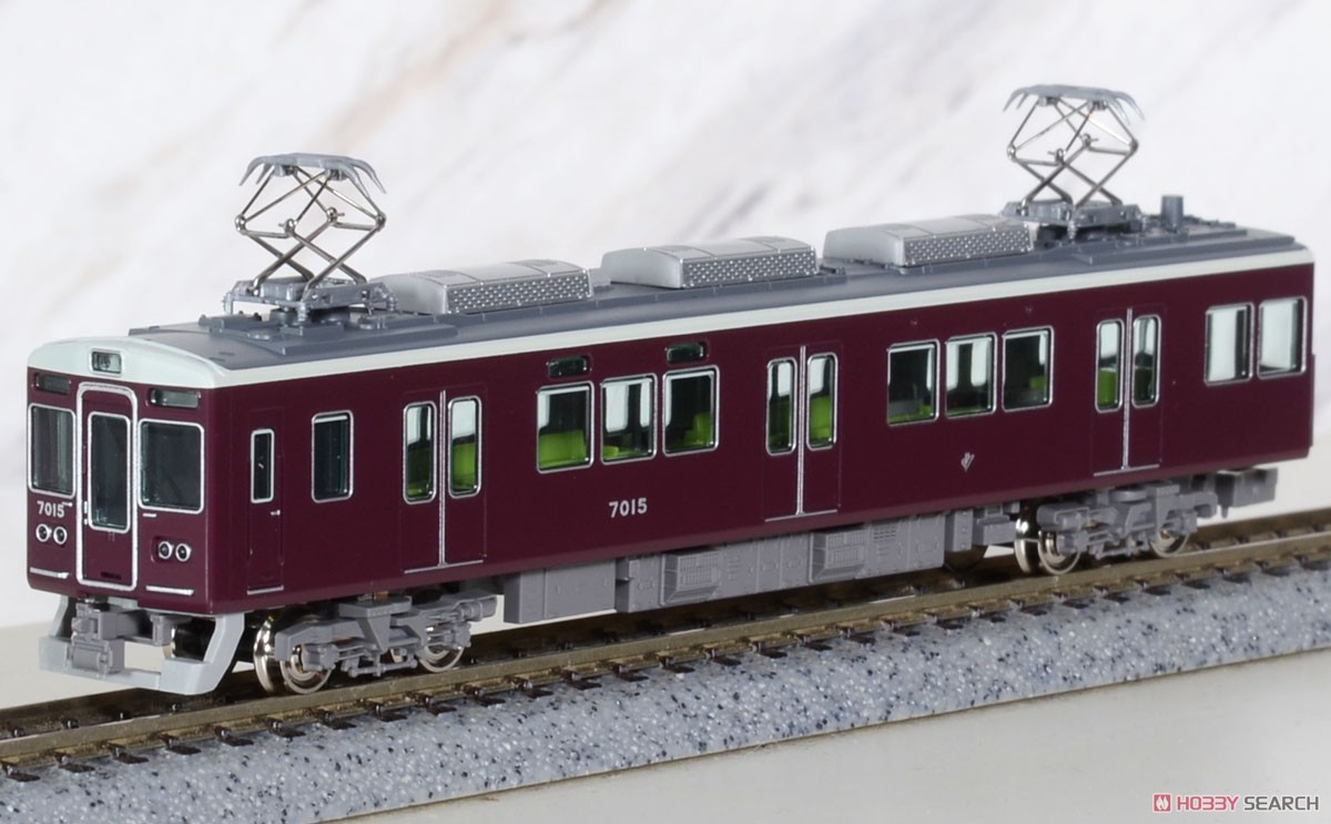 阪急 7000系 (リニューアル車・宝塚線・7015編成) 8両編成セット (動力