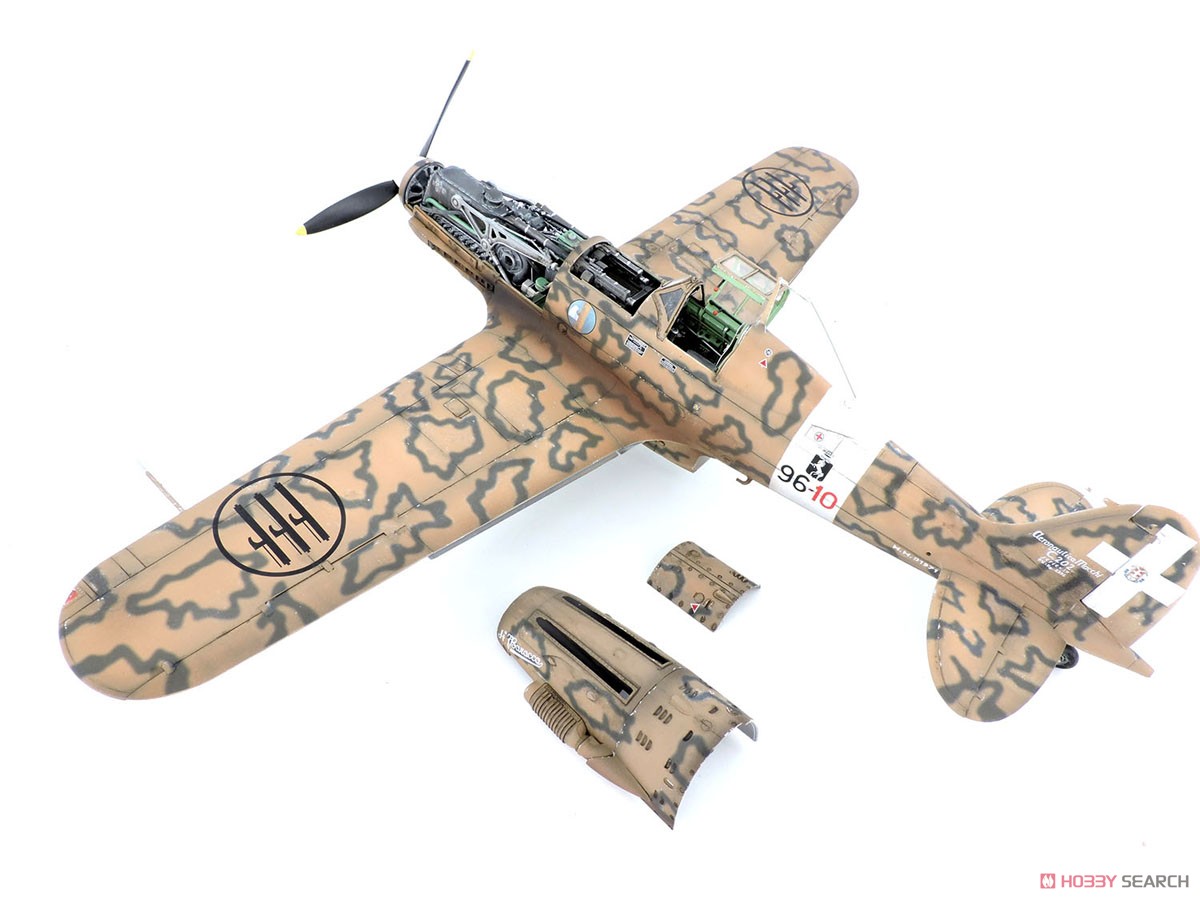 WWII Italian Air Force Macchi M.C.202 Folgore (w/Japanese Manual