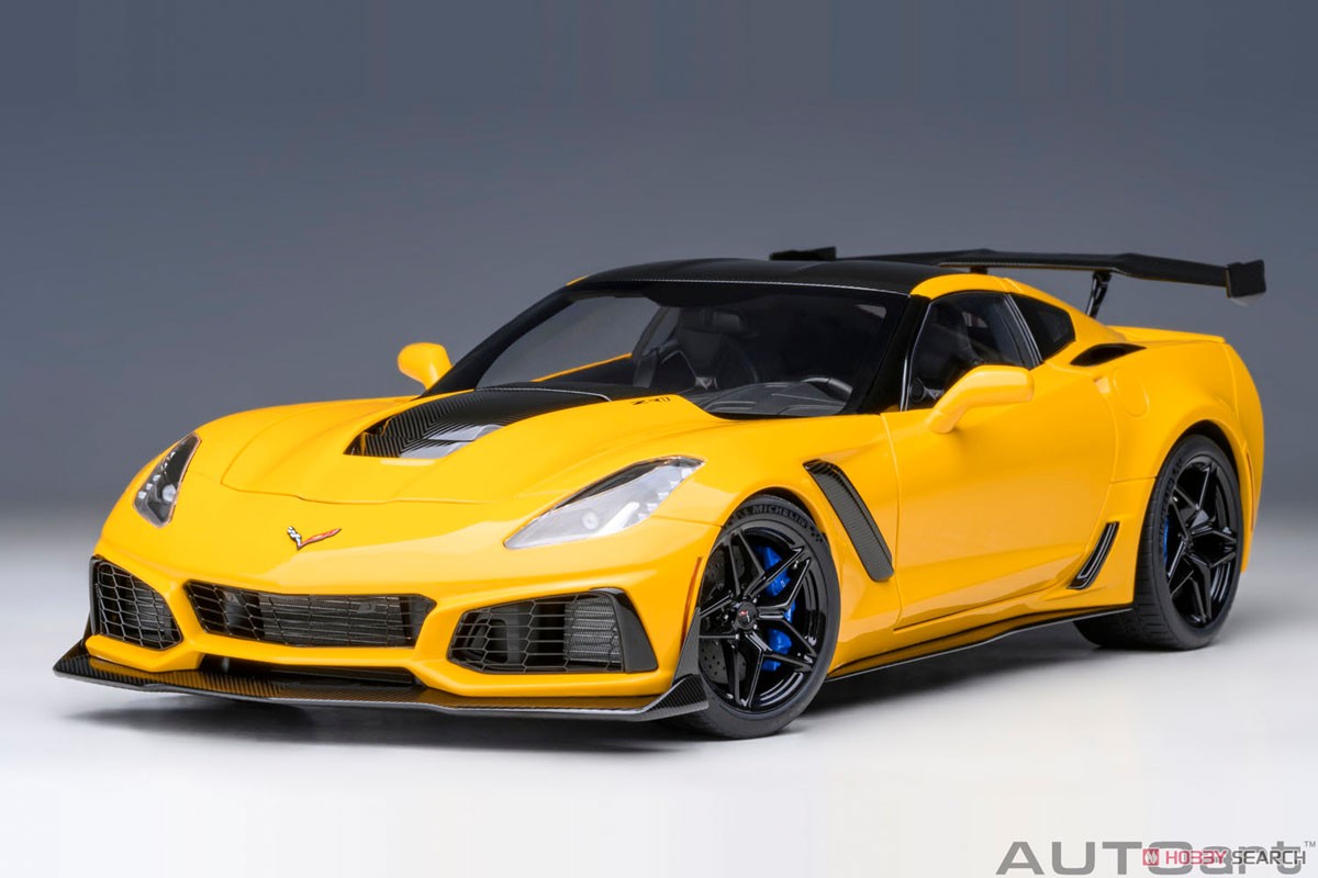 Chevrolet Corvette (C7) ZR1 (Yellow) (Diecast Car) - HobbySearch