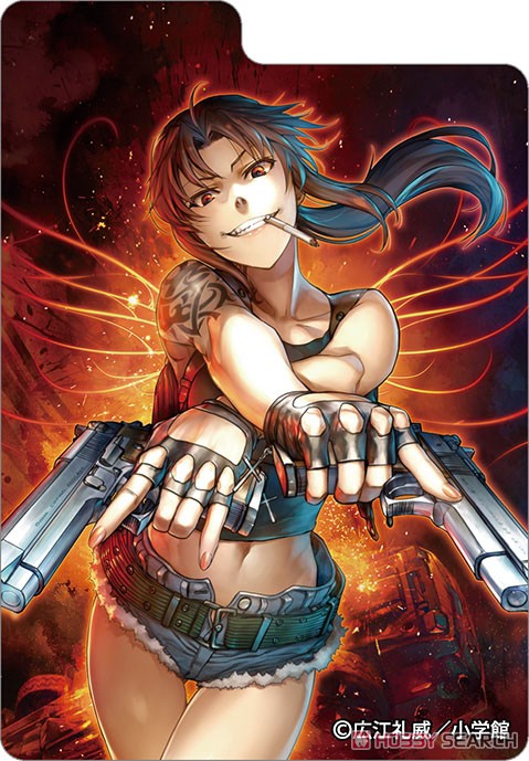 キャラクターデッキケースW BLACK LAGOON 「レヴィ＆ロック」 (カード