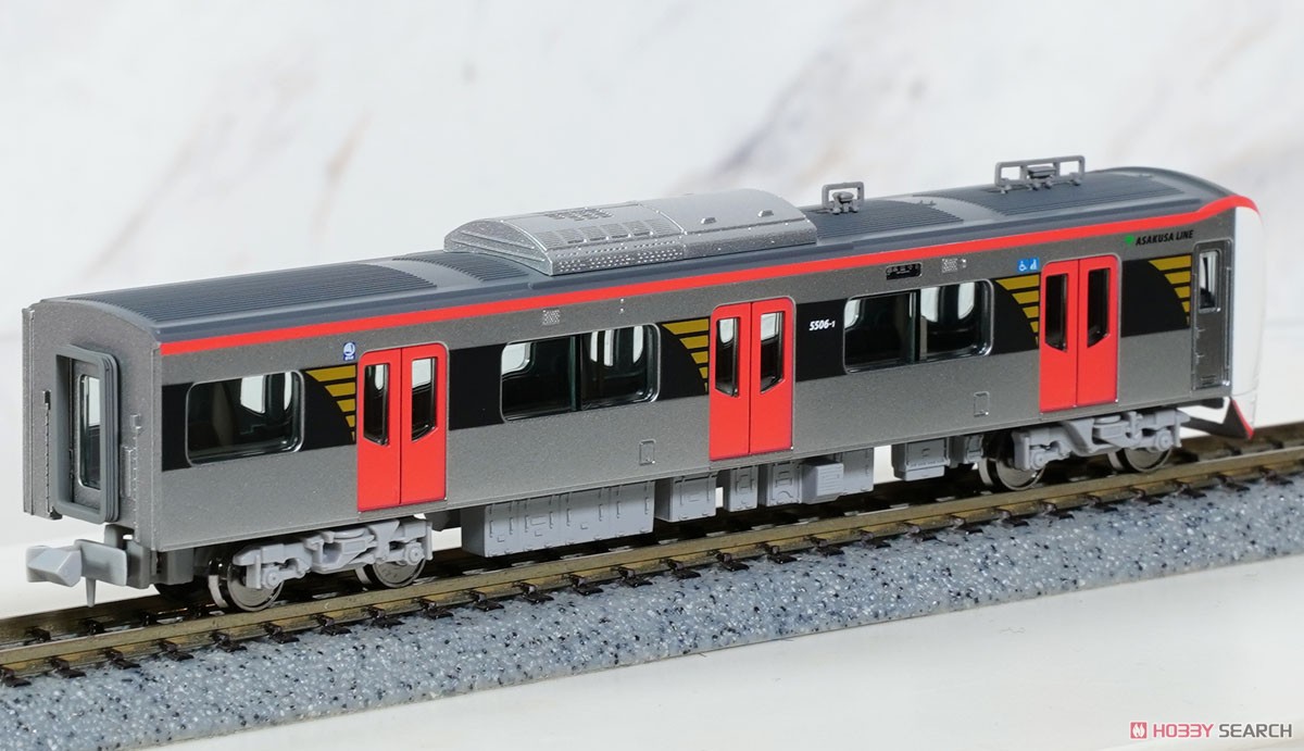 都営5500形 浅草線 8両セット (8両セット) (鉄道模型) - ホビーサーチ