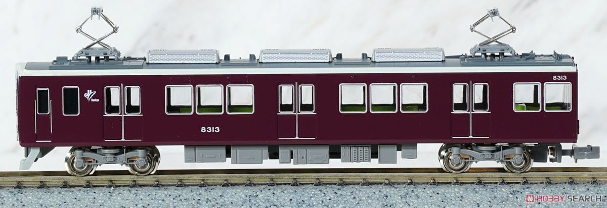 阪急 8300系 (2次車・8332編成+8313編成・白ライト) 8両編成セット