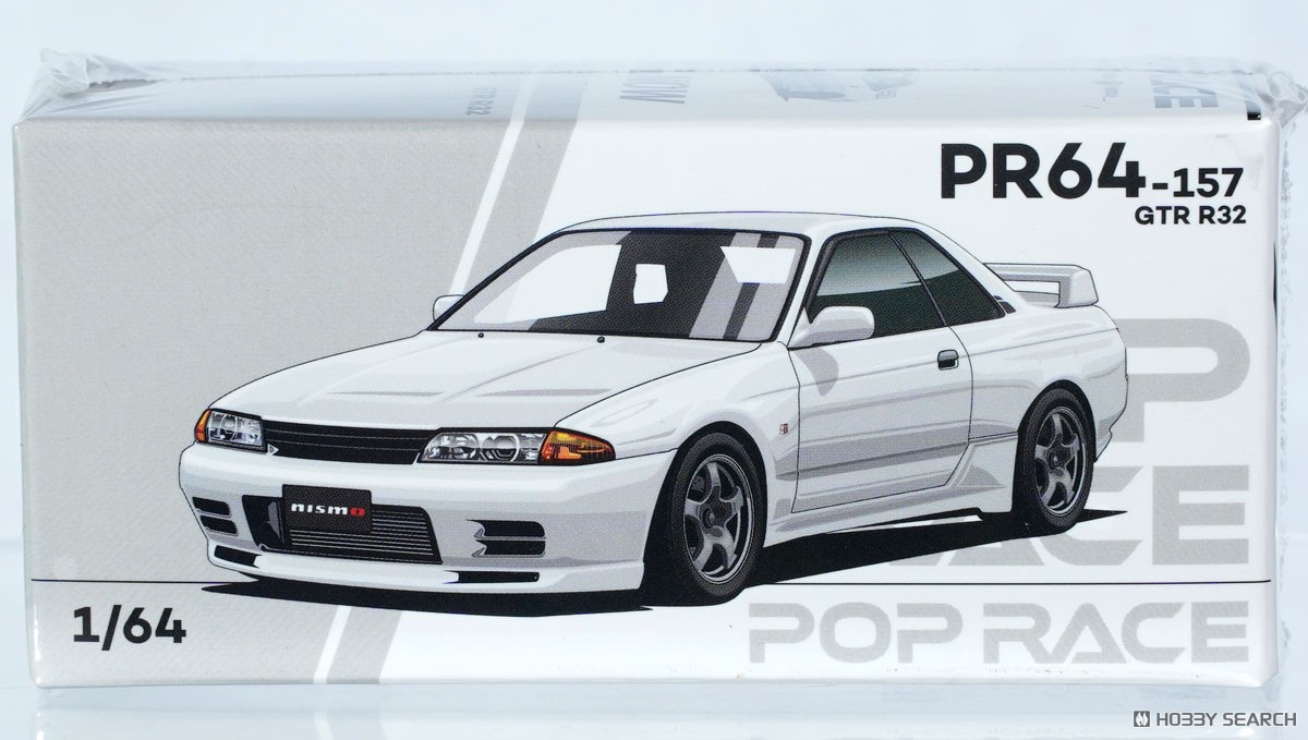 NISSAN GT-R R32 - CRYSTAL WHITE (ミニカー) - ホビーサーチ ミニカー