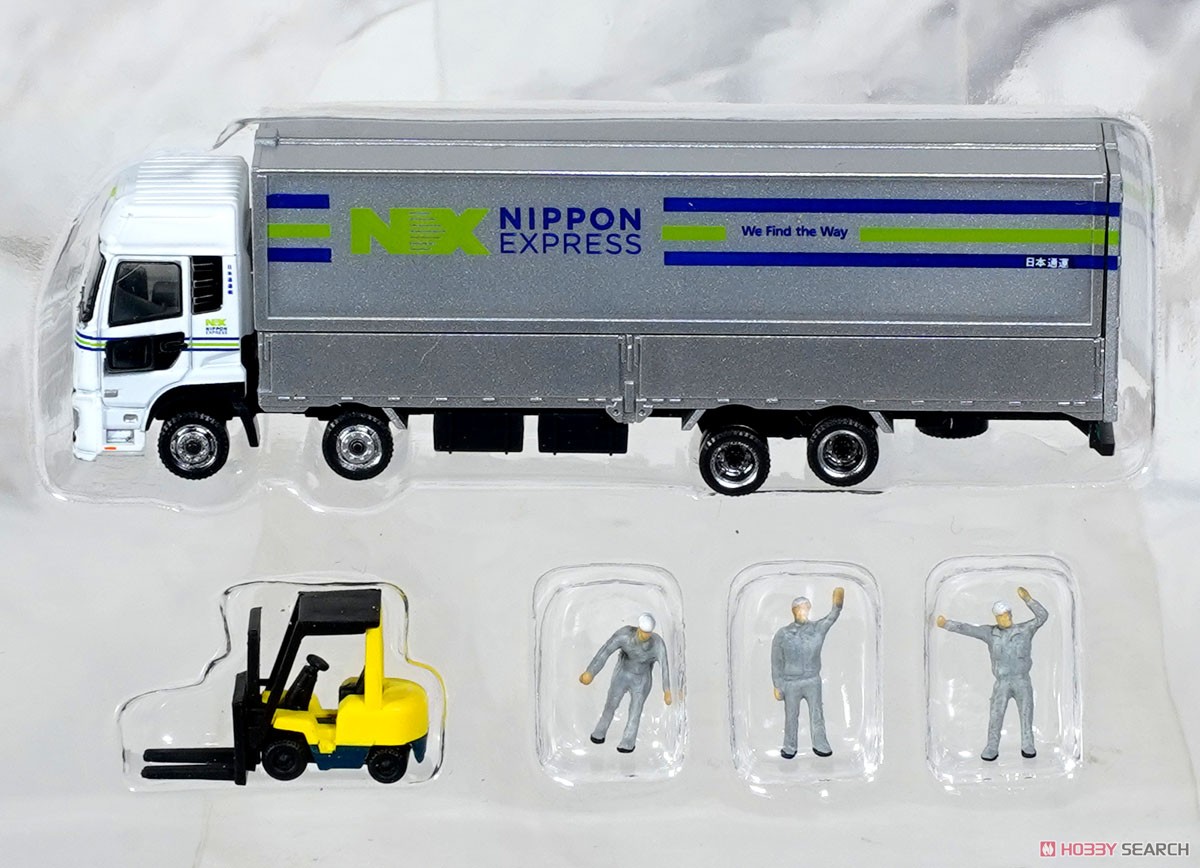 トラックコレクション 物流現場 ウィングバンセットE NX 日本通運