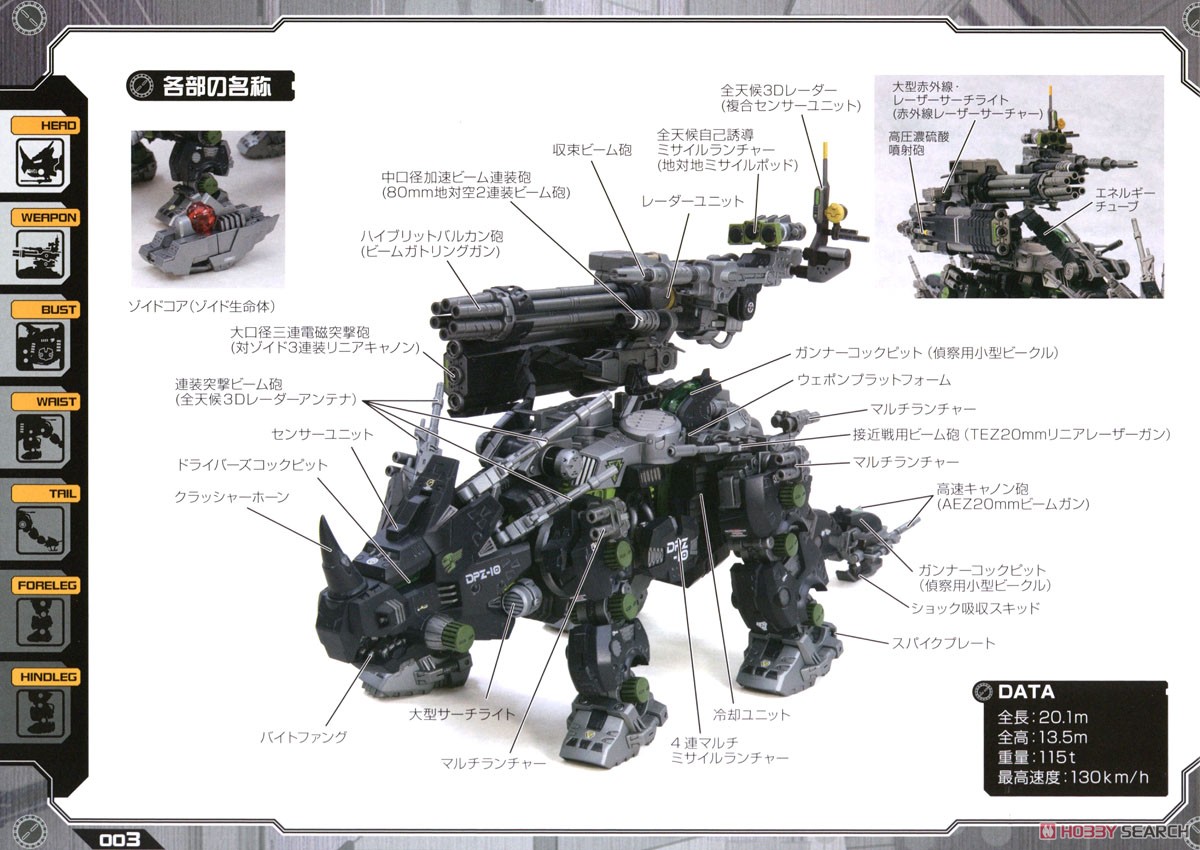 DPZ-10 ダークホーン マーキングプラスVer. (プラモデル) - ホビー
