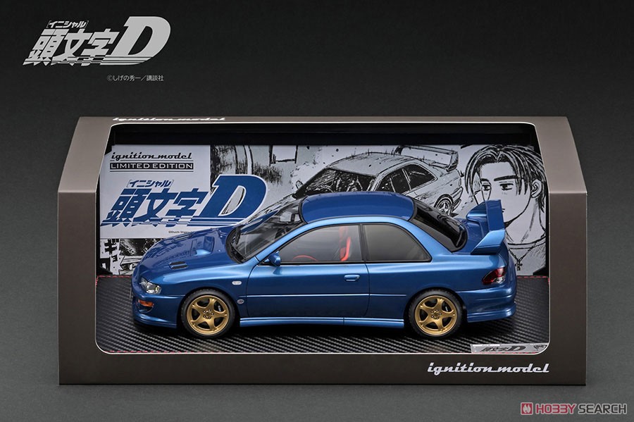 INITIAL D SUBARU Impreza WRX type R STi Version V (GC8) Blue ※LED