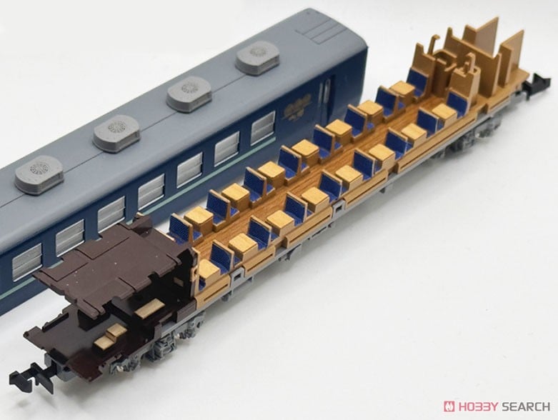 室内パーツ ＜ TOMIX 「SL大樹」 室内セット ＞ (4輌分) (鉄道模型