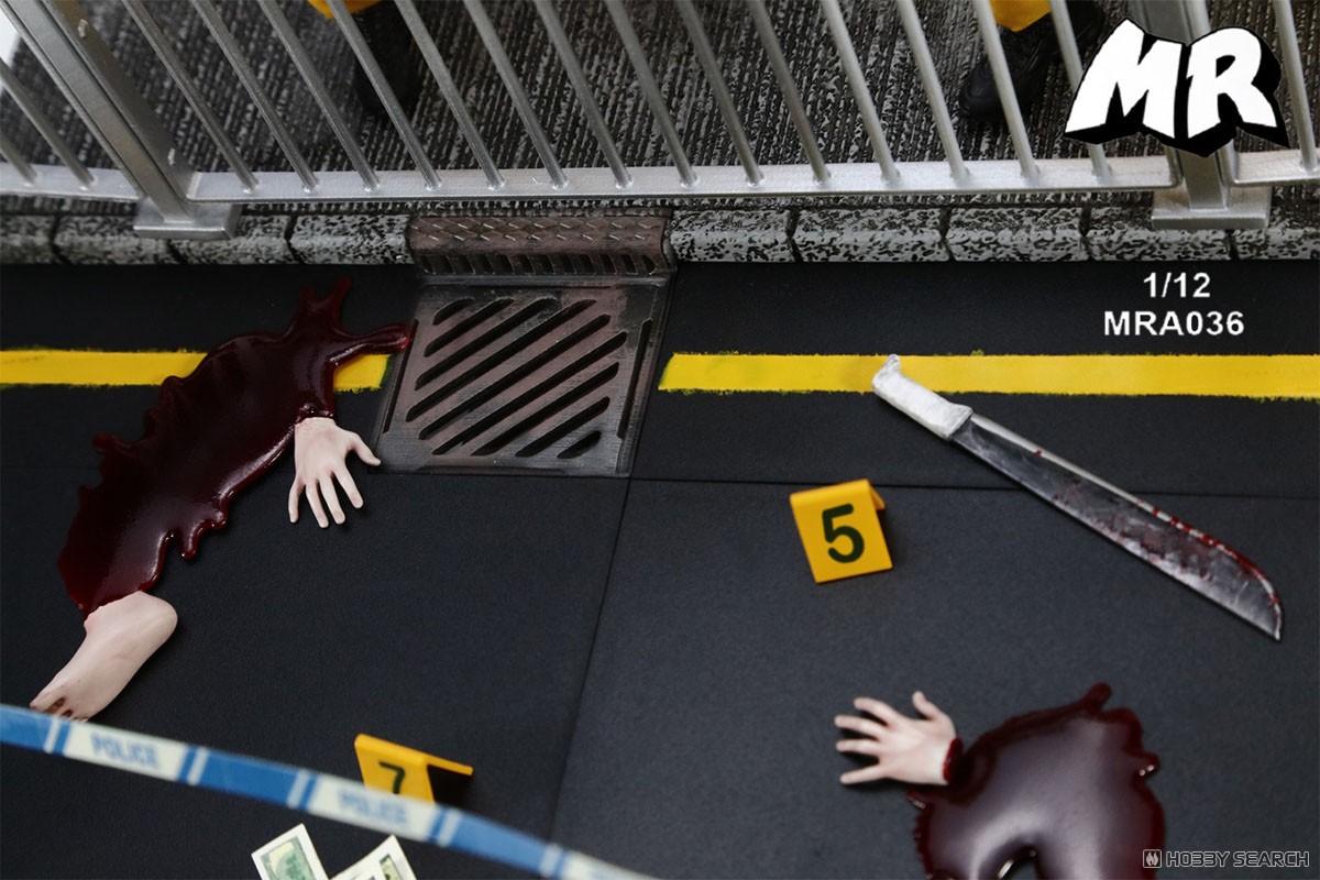 ミスターフィギュア 1/12 犯行現場 ゴア セット (ドール) - ホビー