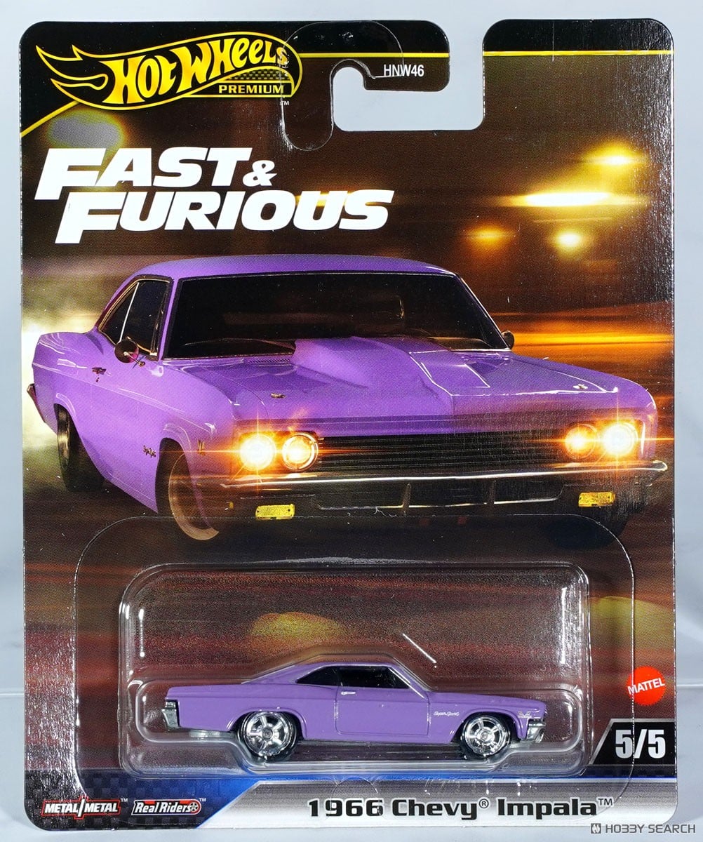 ☆特価品 ホットウィール ワイルド・スピード 1966 シェビー インパラ