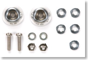 11mm アルミベアリングローラー (ボウルタイプ) (ミニ四駆) - ホビー