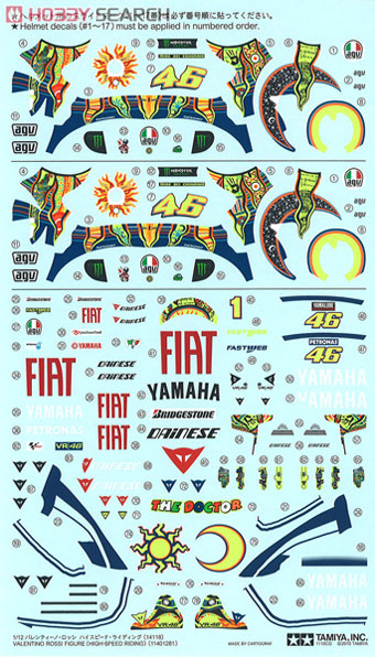 バレンティーノ・ロッシ ハイスピード・ライディング (プラモデル