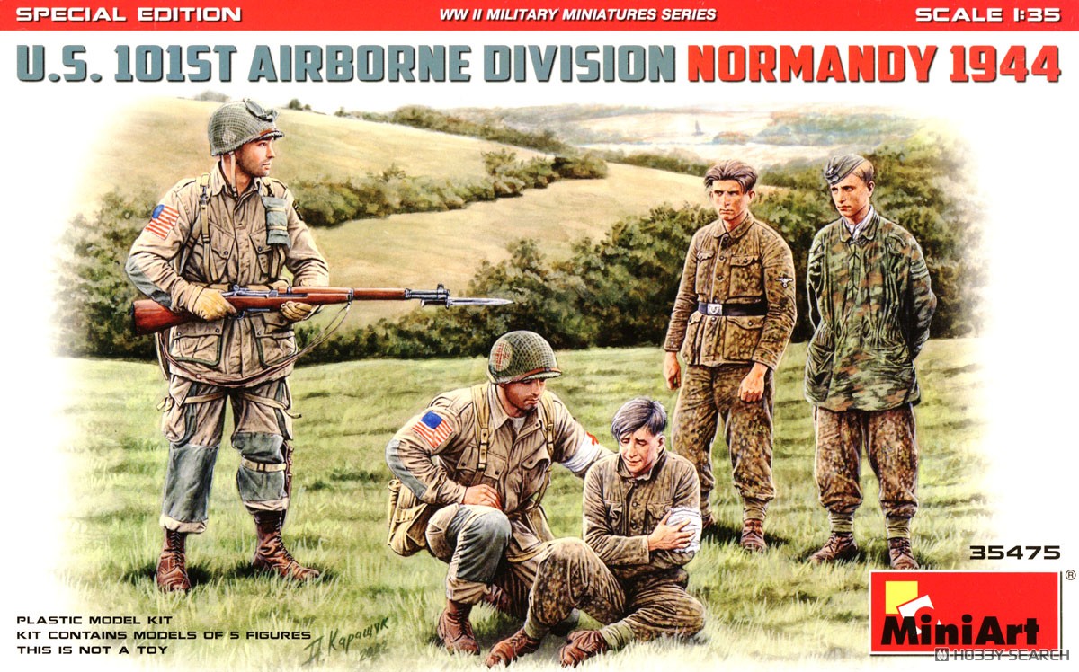 アメリカ第101空挺師団(1944年ノルマンディー)特別版 (プラモデル