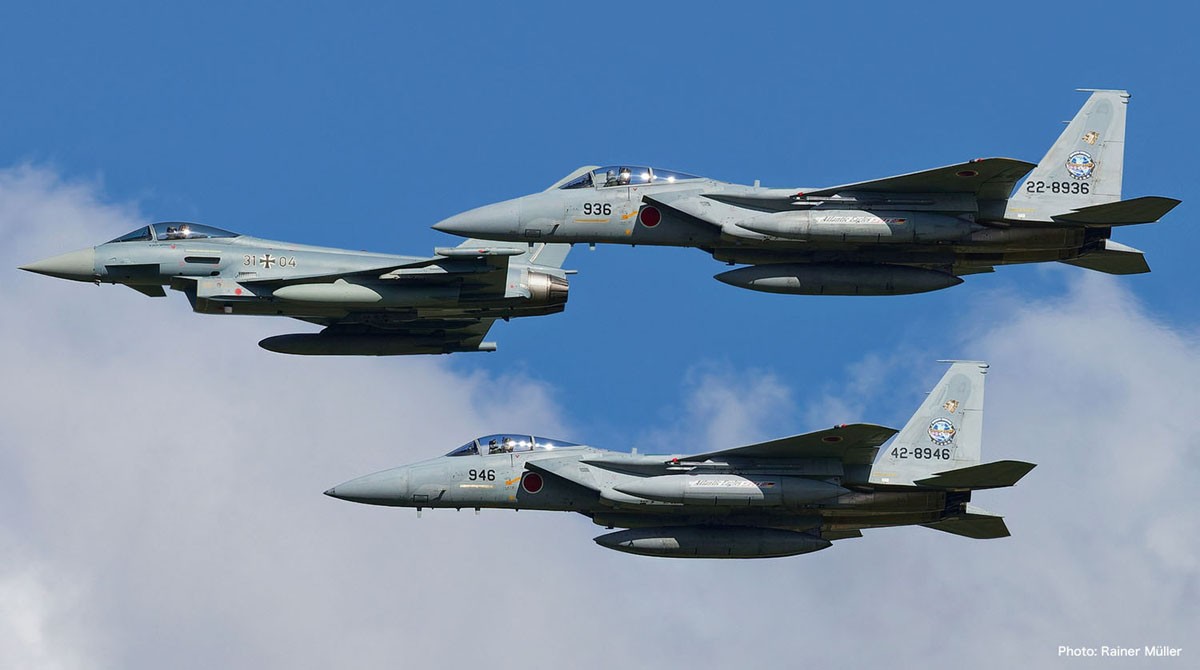 航空自衛隊 F-15Jイーグル 北米・欧州親善訪問 `アトランティック