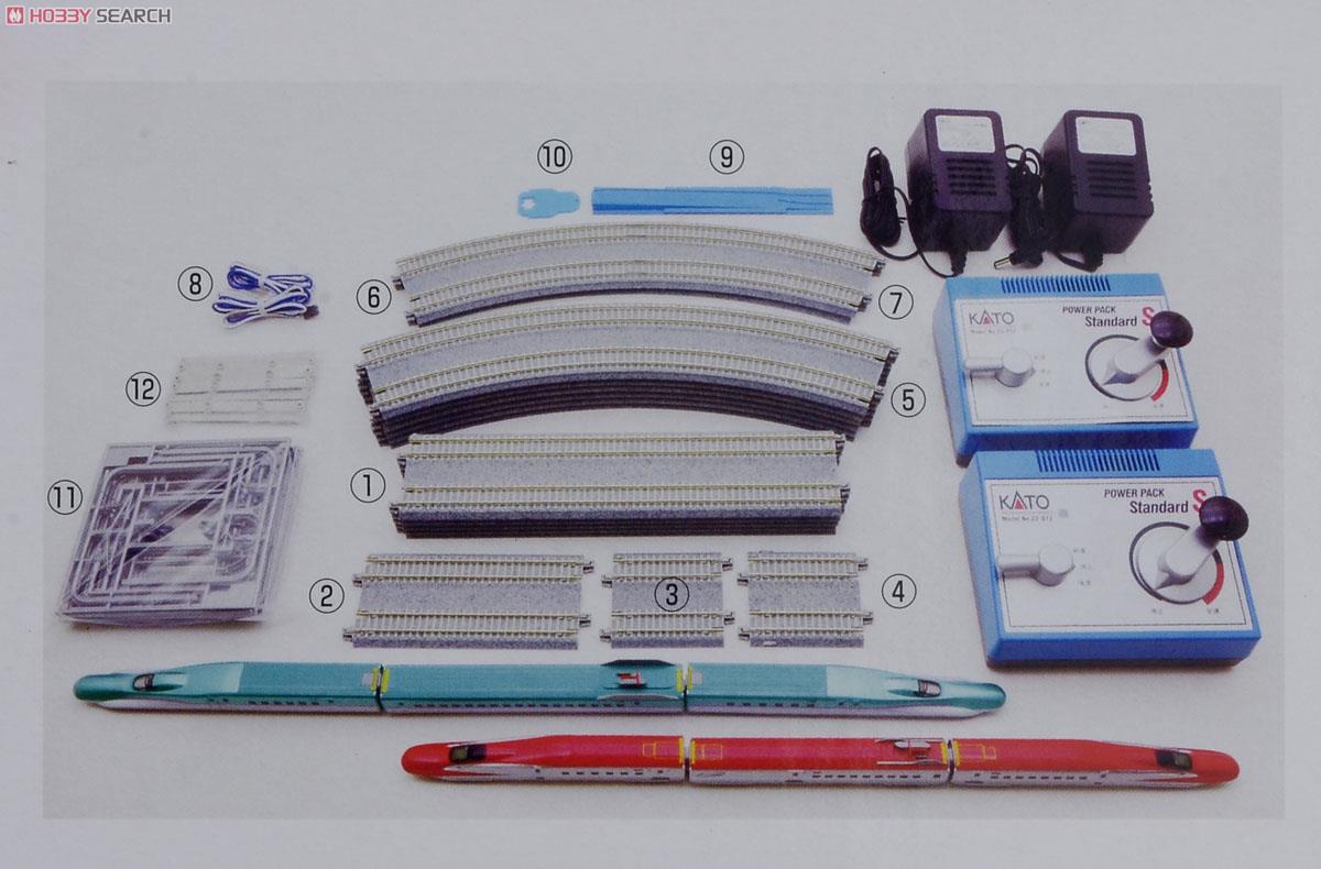 Nゲージ複線スターターセット E5系「はやぶさ」・E6系「スーパーこまち