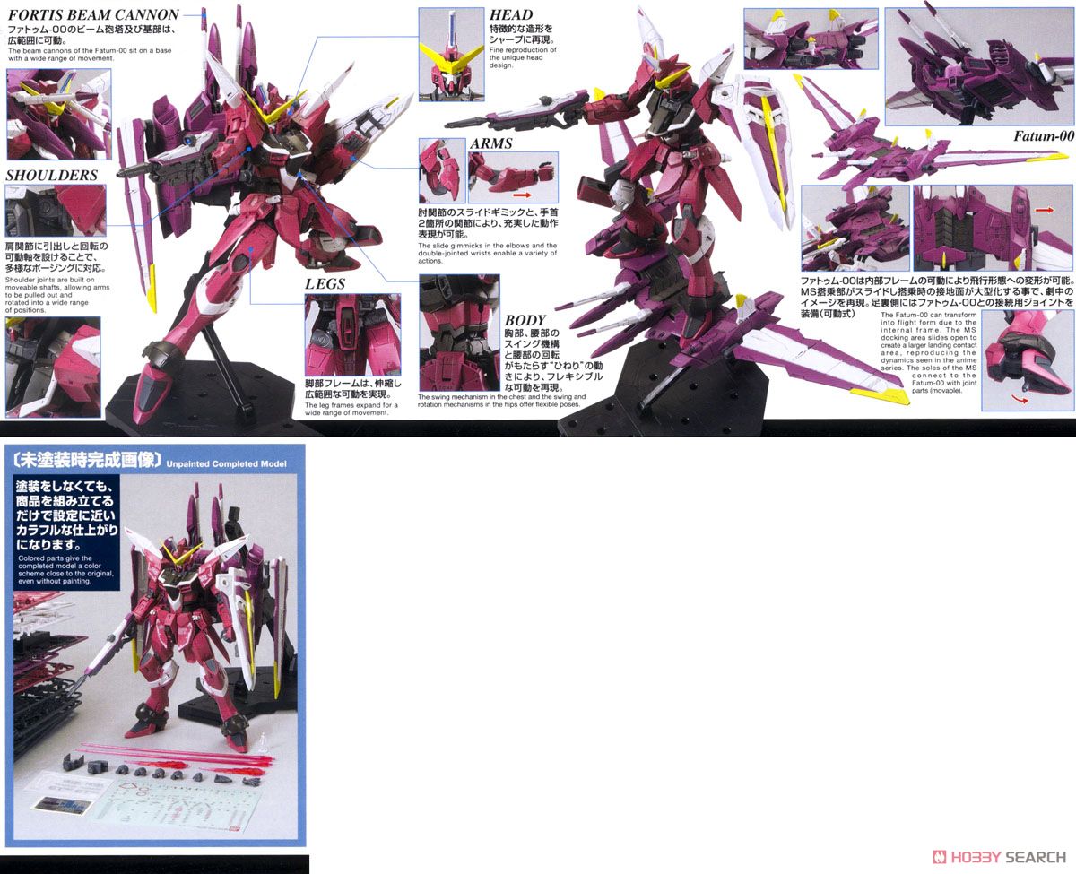 ジャスティスガンダム (MG) (ガンプラ) - ホビーサーチ ガンプラ他