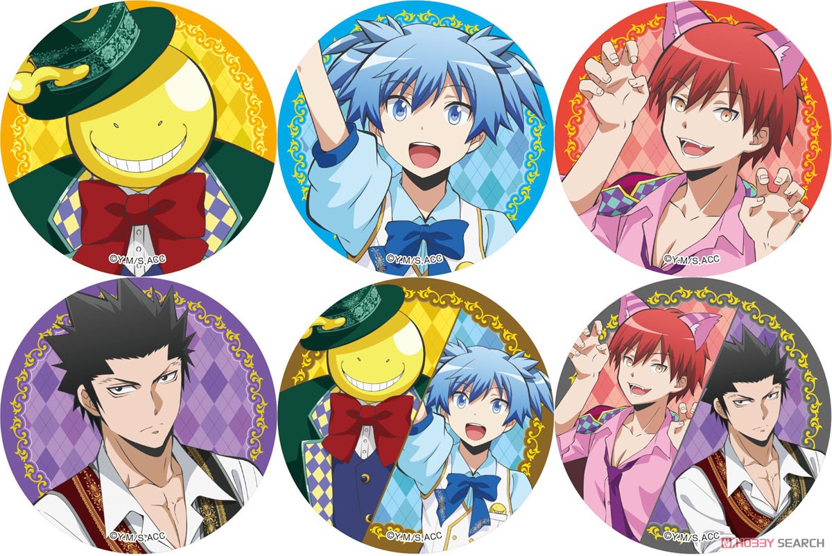 アニメ「暗殺教室」 描き下ろし缶バッジコレクション (6個セット