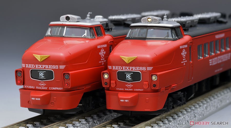JR 485系 特急電車 (クロ481-100・RED EXPRESS) セット (6両セット